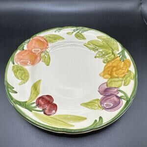 Vintage Franciscan USA Fresh Fruit Pattern 8 Inch Salad Plate